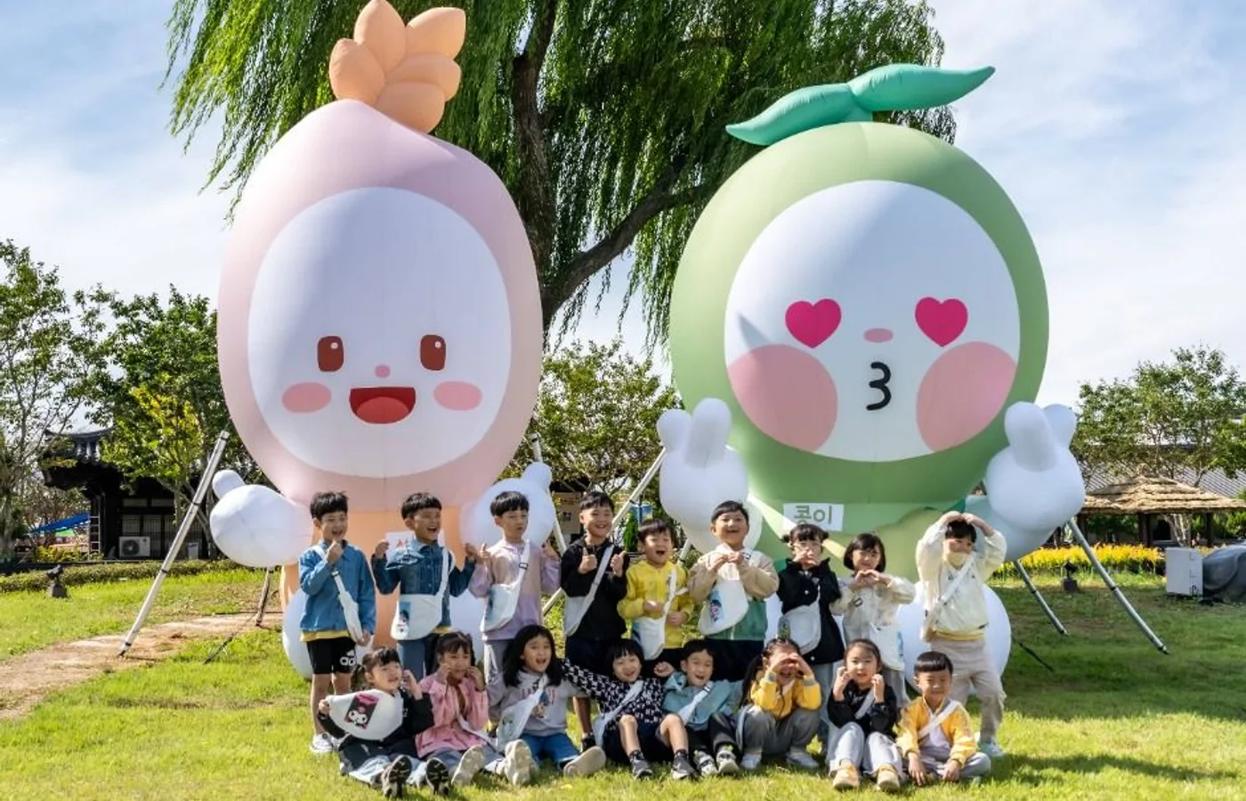 김제지평선축제의 전통 줄다리기 행사