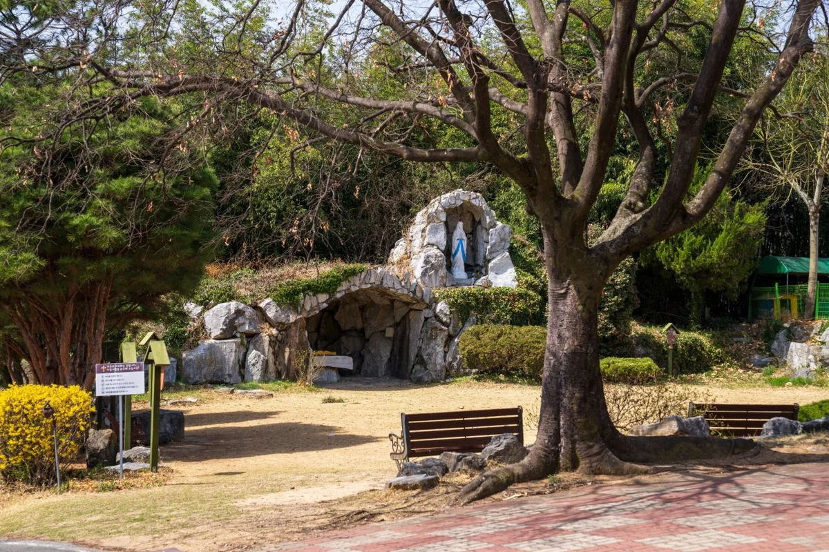 팔공산 동명저수지 - 칠곡군 여행